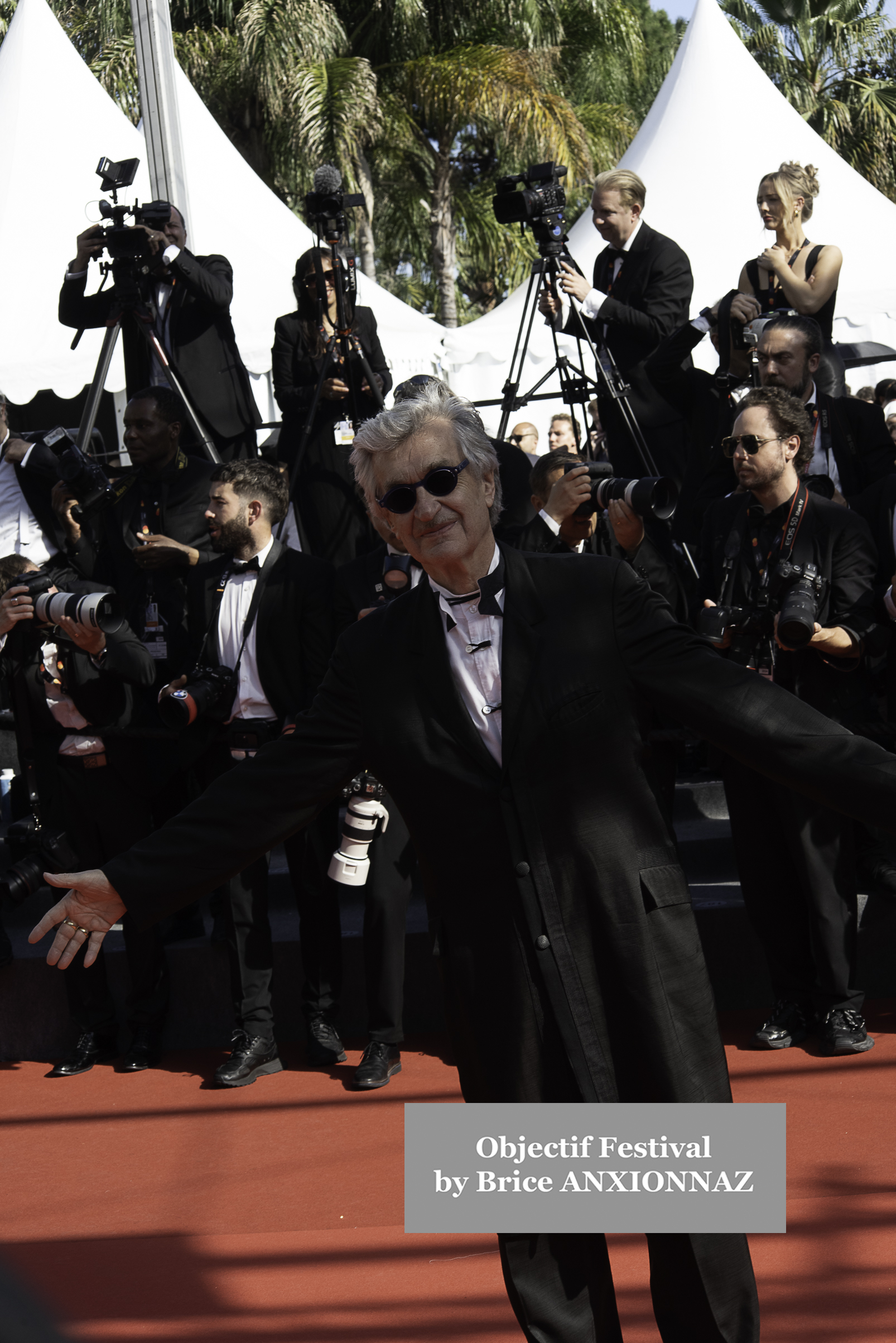 Wim Wenders / 77th Cannes International Film Festival / Objectif Festival by Brice ANXIONNAZ